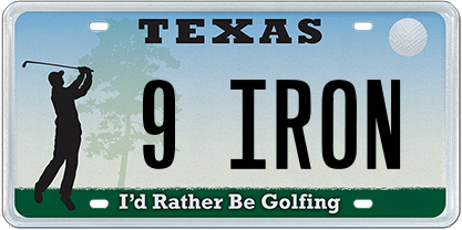 I'd Rather Be Golfing - 9 IRON